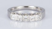 PLATINUM PRINCESS CUT DIAMOND