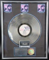 PLATINUM RECORD JOHN COUGAR AM