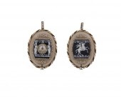PLATINUM, ROCK CRYSTAL, ENAMEL