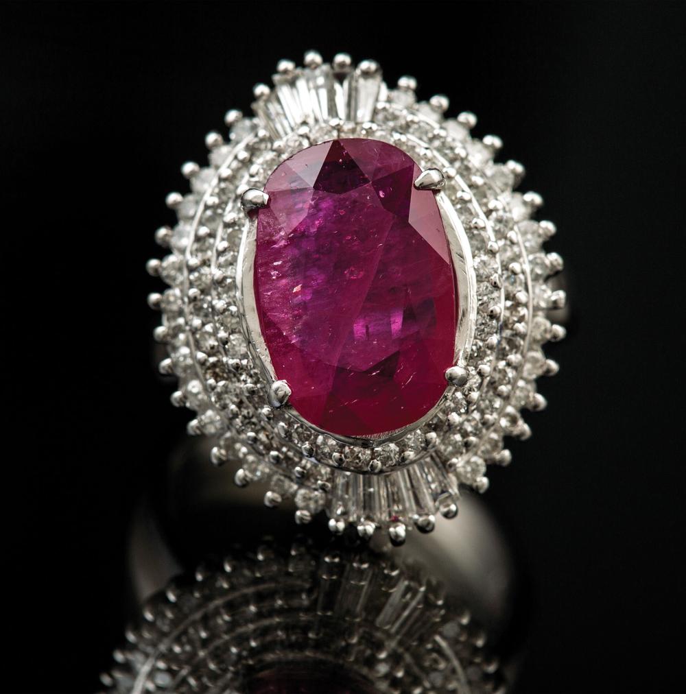 PLATINUM, RUBY AND DIAMOND