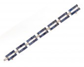 PLATINUM, SAPPHIRE, AND DIAMON