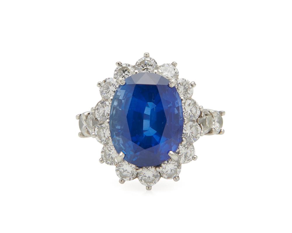PLATINUM, SAPPHIRE, AND DIAMOND