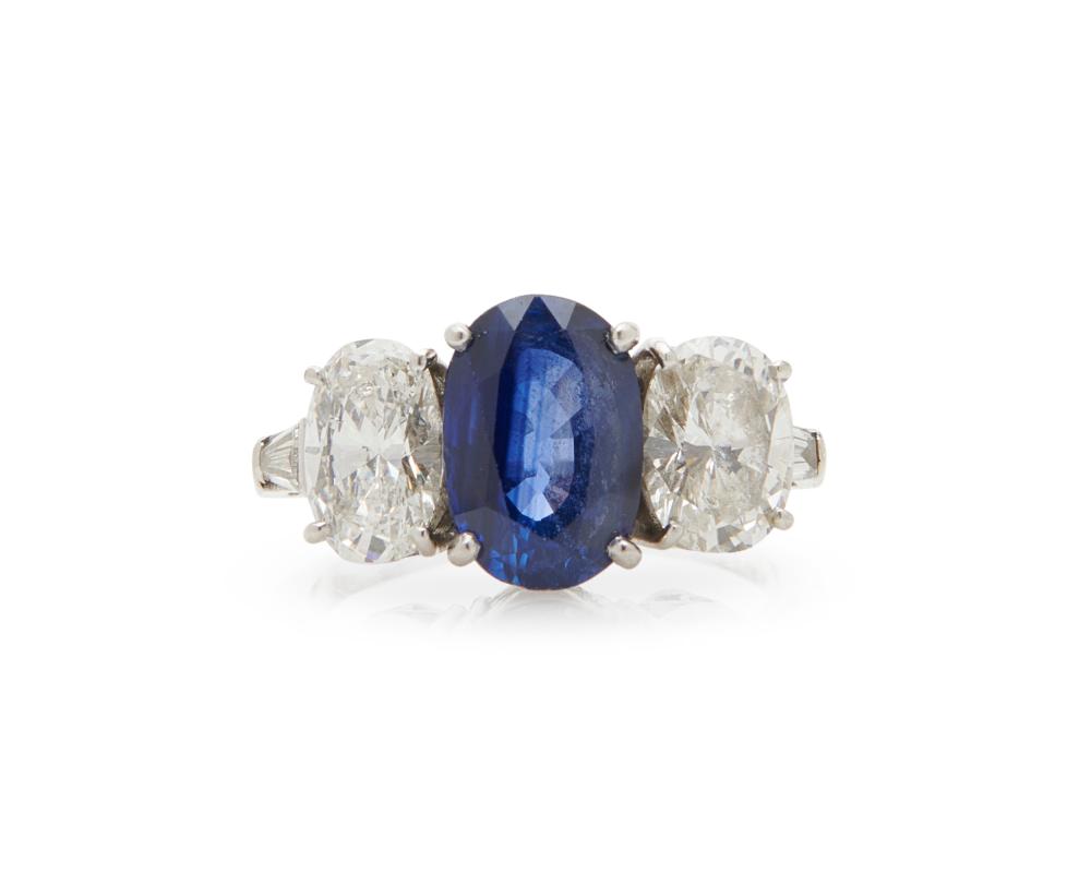 PLATINUM, SAPPHIRE, AND DIAMOND