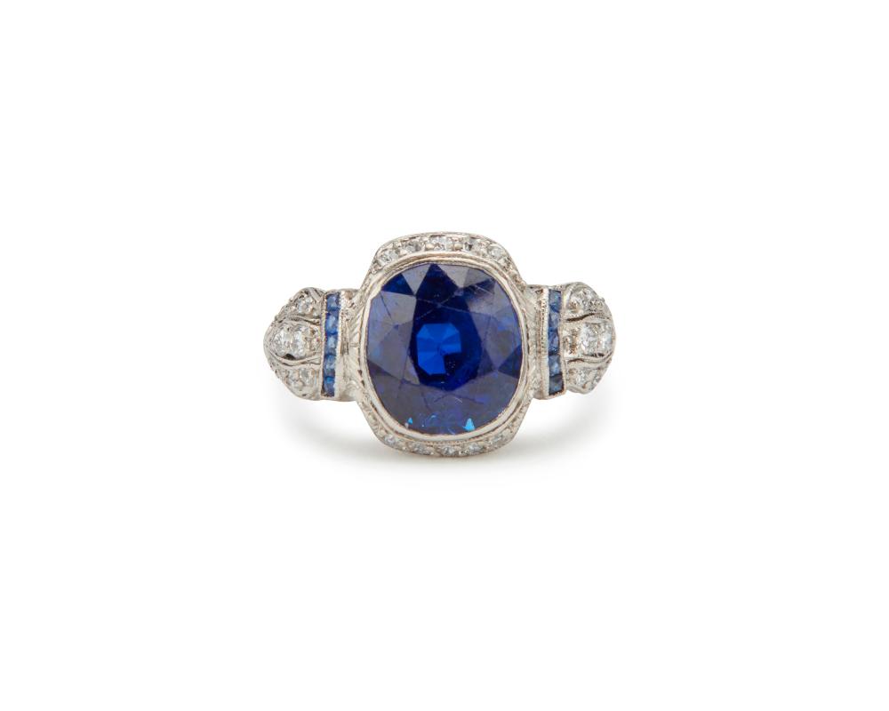 PLATINUM, SAPPHIRE, AND DIAMOND