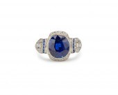 PLATINUM, SAPPHIRE, AND DIAMON