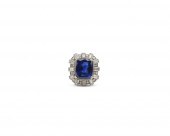 PLATINUM, SAPPHIRE, AND DIAMON