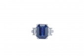 PLATINUM, SAPPHIRE, AND DIAMON