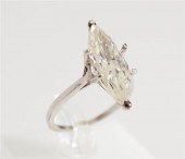PLATINUM SOLITAIRE DIAMOND RIN