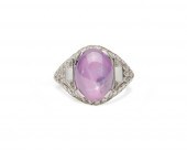 PLATINUM, STAR FANCY SAPPHIRE,