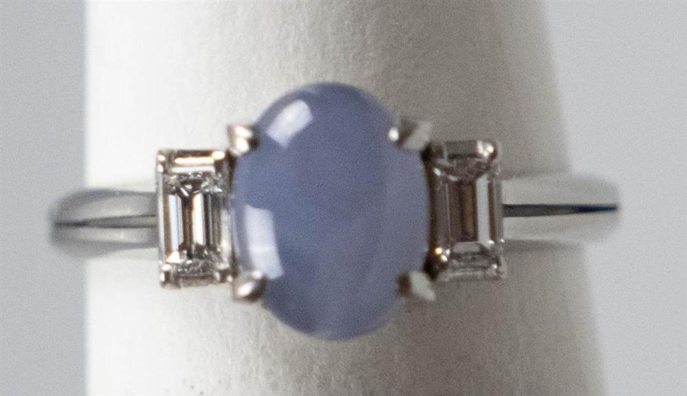 PLATINUM STAR SAPPHIRE AND