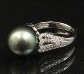 PLATINUM TAHITIAN PEARL AND DI