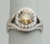 PLATINUM WHITE AND FANCY COLOR