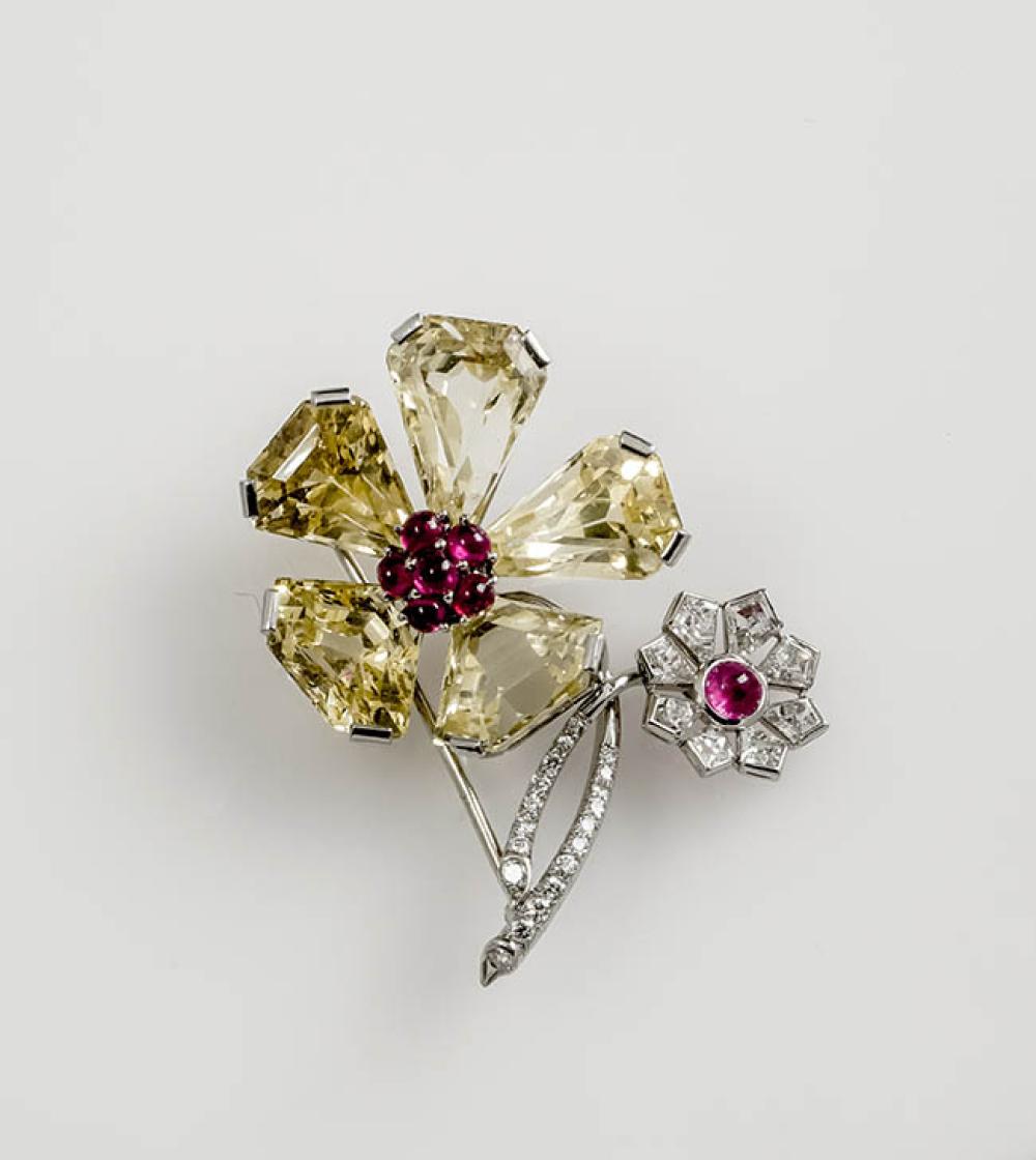 PLATINUM, YELLOW SAPPHIRE,