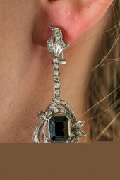 PLATINUM/14K WG 5 CTW SAPPHIRE