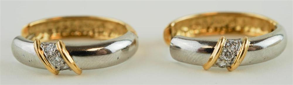 PLATINUM/18K YELLOW GOLD AND
