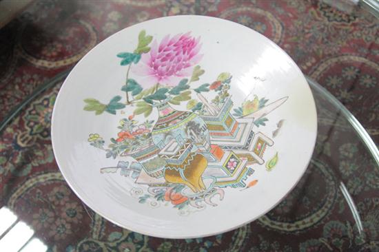 PLATTER. Asian  mid-20th century.