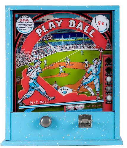 PLAY BALL 1 CENT BASE BALL