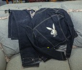 PLAYBOY BRAND WOMENS DENIM JEA