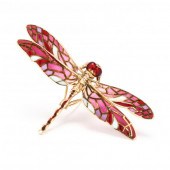 PLIQUE à JOUR DRAGONFLY BROOCH