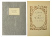 PLOMER  William. Eulogies of I