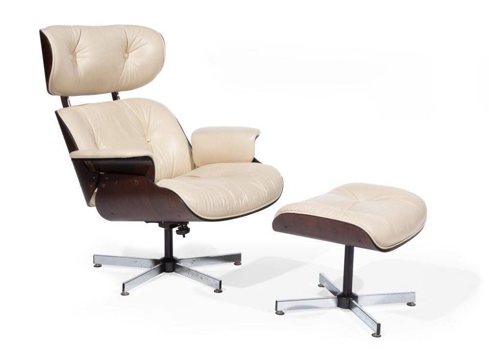 PLYCRAFT LOUNGE CHAIR AND