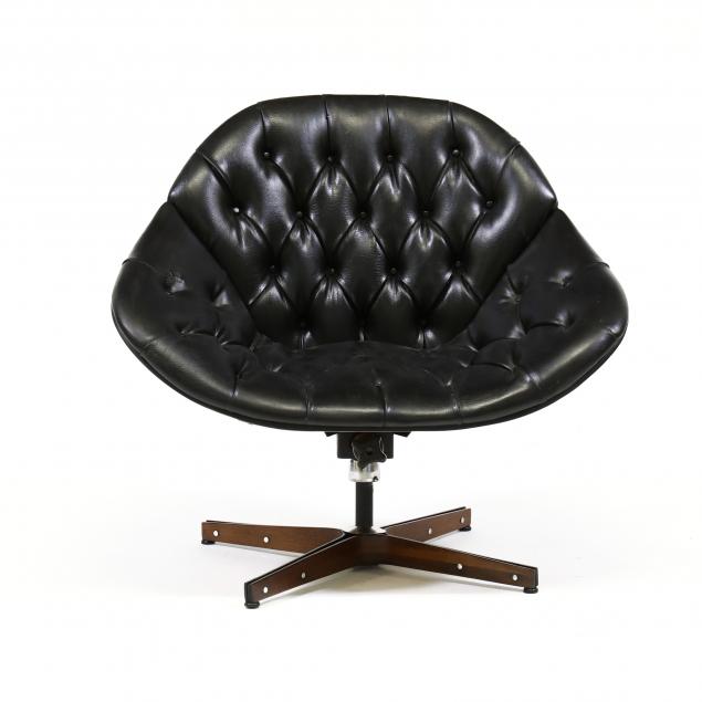 PLYCRAFT, MR WALNUT LOUNGE CHAIR