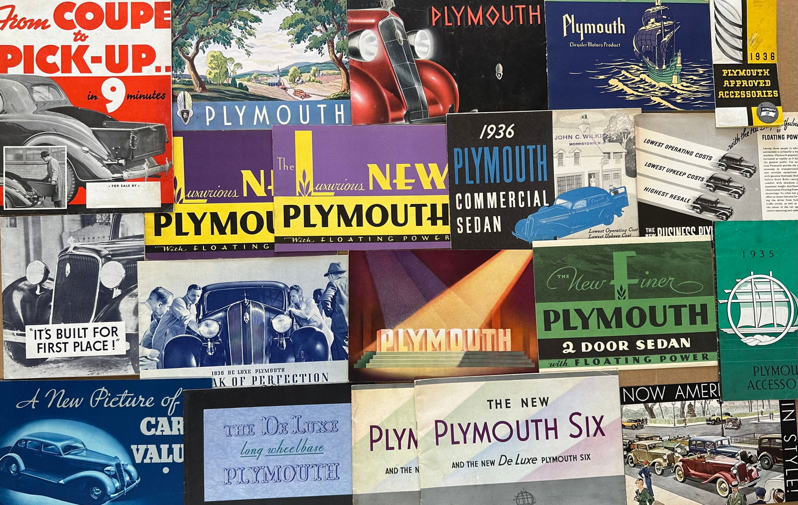 PLYMOUTH 1928 - 1936 AND DODGE 1930