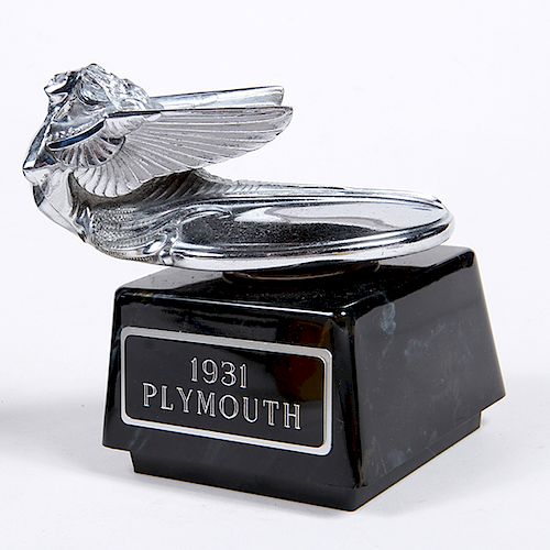 PLYMOUTH MASCOT/HOOD