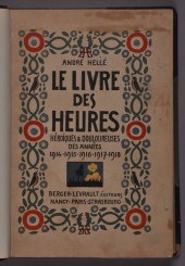 (POCHOIR) HELLE ANDRE. "LE LIV
