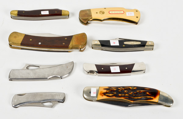 Pocket Knives Lot of Eight Lot