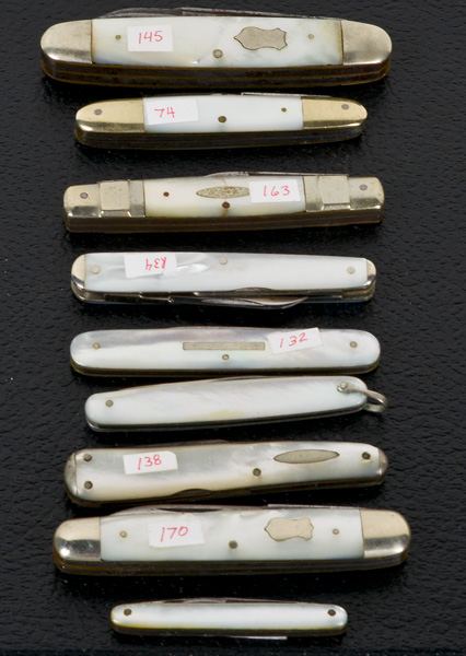 Pocket Knives Lot of Nine with