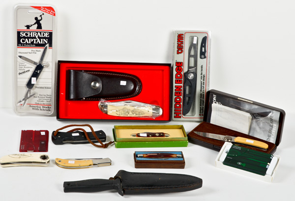 Pocket Knives Lot of Twelve