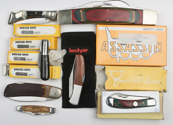 Pocket Knives Lot of Twelve Various