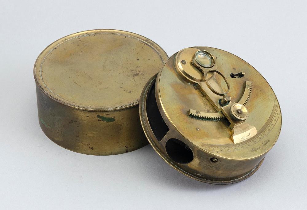 POCKET SEXTANT 19TH CENTURY CASE