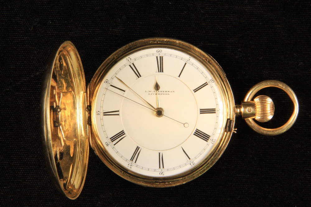 POCKET WATCH - Man's 18K yellow