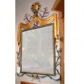 Poillerat Style Gilt and Paint