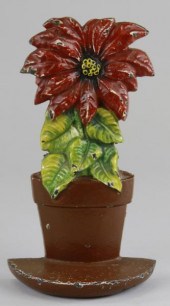 POINSETTIA DOORSTOP Judd Co. '