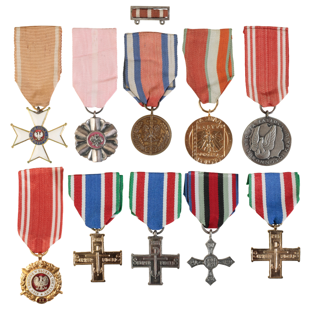 POLAND. A COLLECTION OF ORDERS