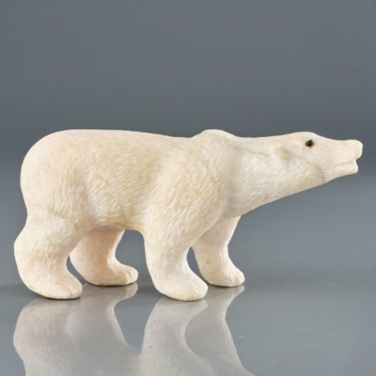POLAR BEARAlaska, white stone,