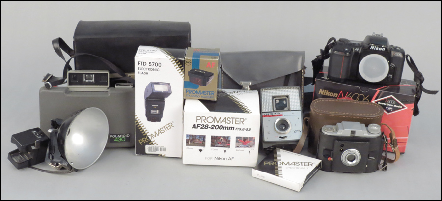 POLAROID 430 CAMERA. Together