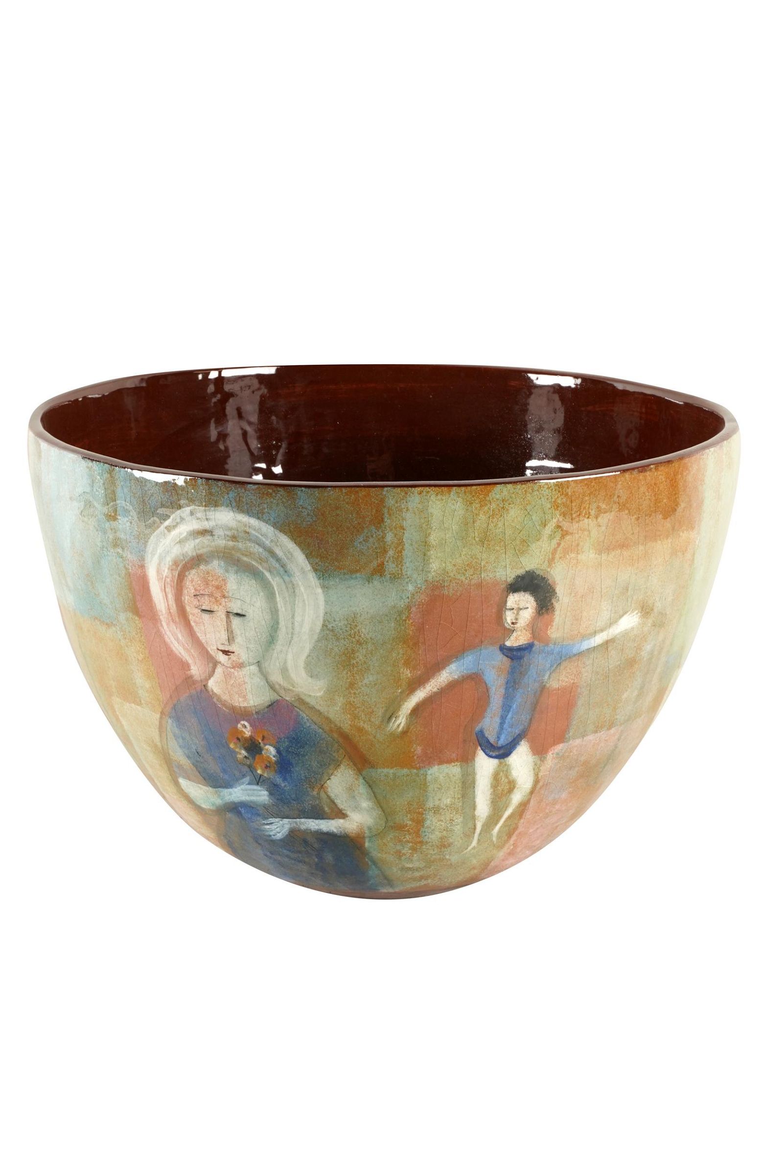 POLIA PILLIN: LARGE GLAZED