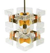 POLIARTE ART GLASS CHANDELIER