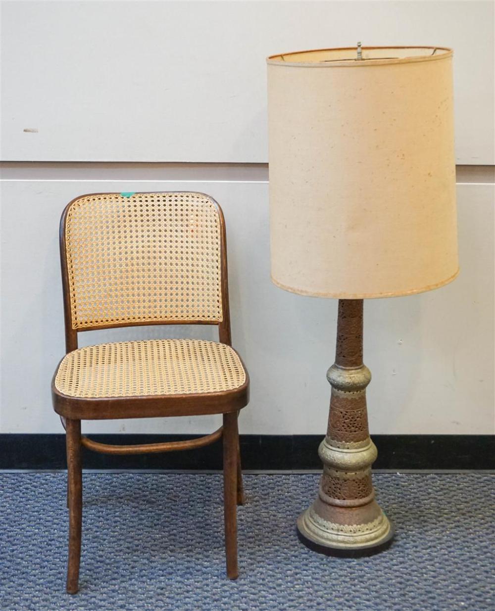POLISH BENTWOOD CANED SEAT AND BACK