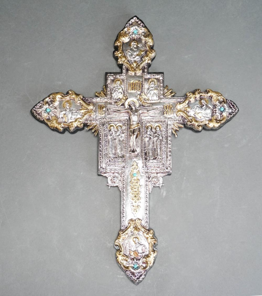 POLISH PARTIAL GILT AND SILVER