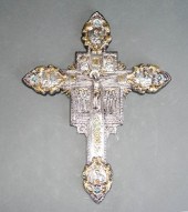POLISH PARTIAL GILT AND SILVER