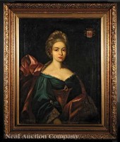 Polish School 19th c. "Portrai