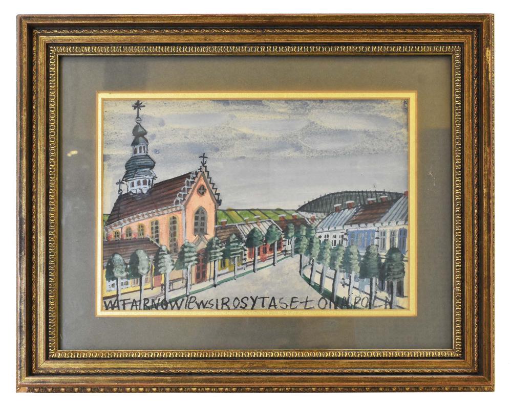 POLISH SCHOOL (20TH CENTURY)Village