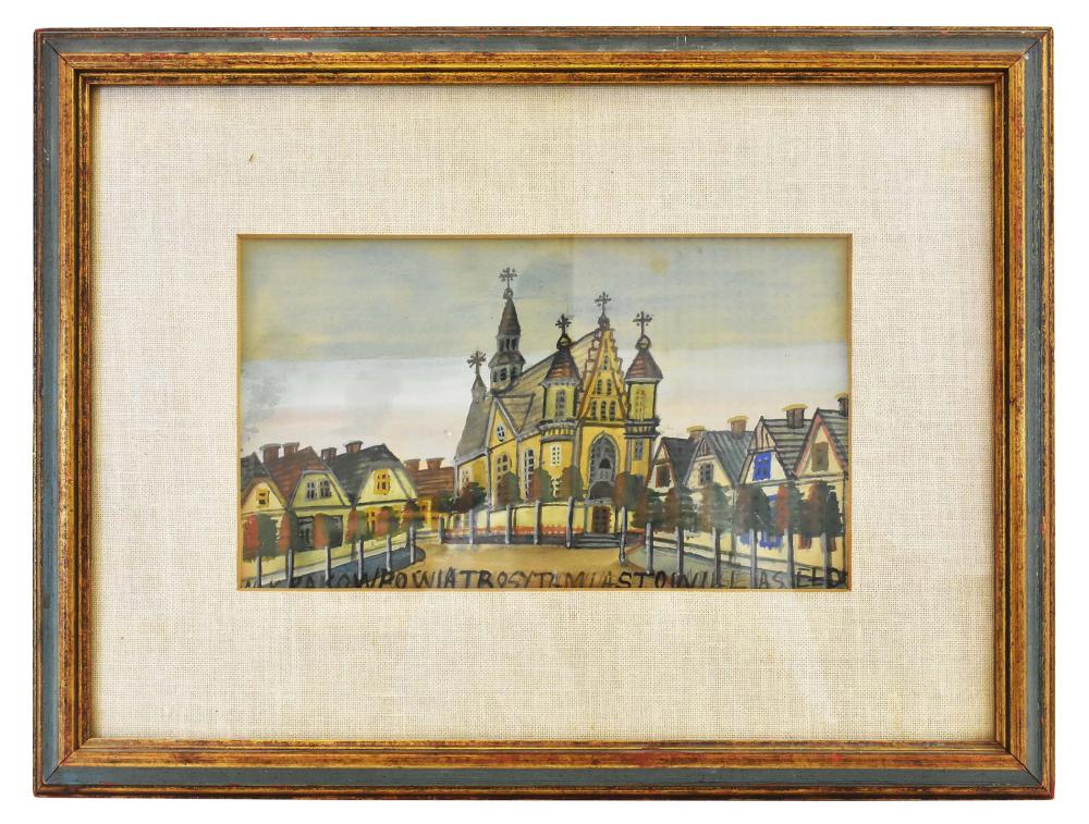 POLISH SCHOOL (20TH CENTURY)Village