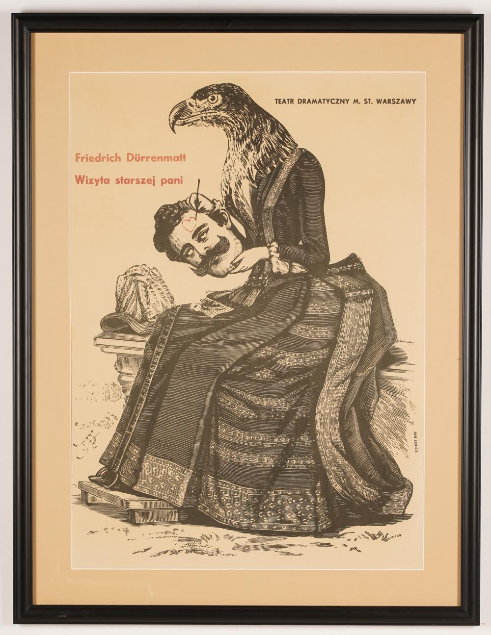 POLISH THEATER POSTERVisit of an
