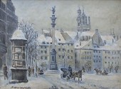 POLISH WINTER PAINTING SIGNED
